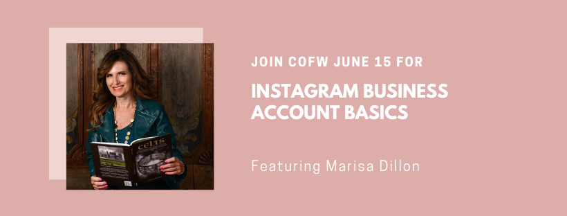 Join COFW June 15 for Instagram Business Account Basics